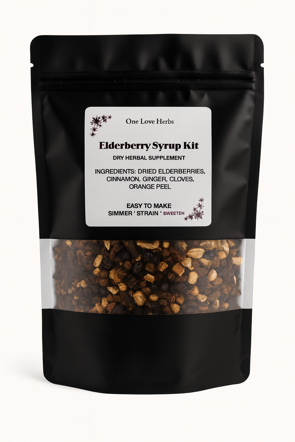 Elderberry Syrup Kit – DIY Herbal Supplement image 0