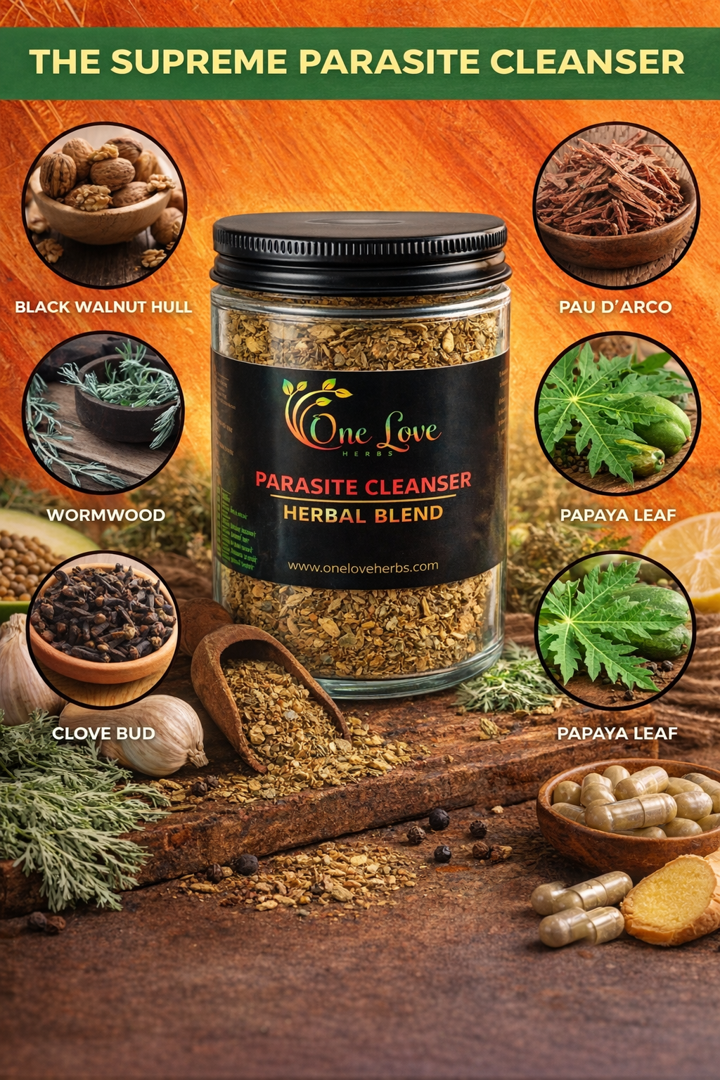 Parasite Cleanser (herbs or capsules)