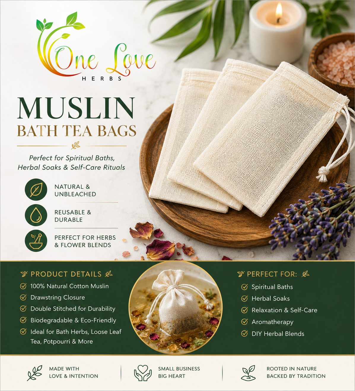 Muslin Tea Bags